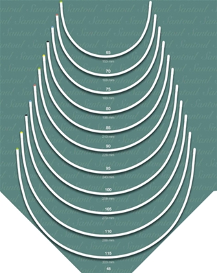 Armature (x2) (T110 - Jaune - Acier)