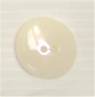 Bouton 2 trous (Plastique - Opaque - 20 mm)