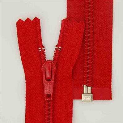 Zip 6 spirale séparable (Standard - 25 cm - Rouge)