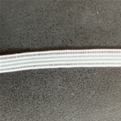 Tresse élastique plate 3g (4 mm - Blanc)