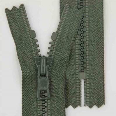 Zip 6 injecté fixe (Standard - 15 cm - Vert)