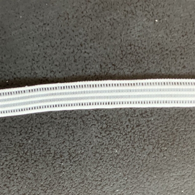 Tresse élastique plate 3g (4 mm - Blanc)