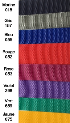 Sangle (40 mm - Couleur - Polypropylène)